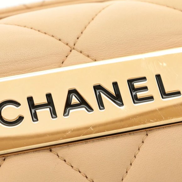 Chanel Lambskin Beige Medium Trendy CC Top Handle Bag - Picture 13 of 13